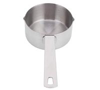 BAFOVY Cuillère à Mesurer de Cuisson, Cuillère à Mesurer en Acier Inoxydable 304 avec échelle, Bec Verseur, Finition Lisse, Poignée Classique pour café, Farine, Assaisonnement, Utilisation en