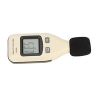 BAFOVY Décibelmètre, Sonomètre ABS, Plage de 30 à 130 DBA, Résolution de 0,1 DB, écran LCD rétroéclairé, Maintien des Données Maximum et Minimum, pour les Tests de Bruit Industriel de la Circulation