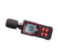 BAFOVY Décibelmètre Sonomètre Numérique avec Boîtier ABS, Plage de 30 à 130 DB, écran LCD rétroéclairé, Réponse Rapide et Lente, pour la Construction d'usines à Domicile, la du Bruit des Restaurants