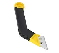 BAFOVY Dissolvant de Scie à Coulis en Plastique pour Carrelage, Poignée Antidérapante de 20,3 Cm, Lame Diamantée, Tête Biseautée pour Nettoyer les Vieux Coulis dans les Coins des Bords de Carrelage
