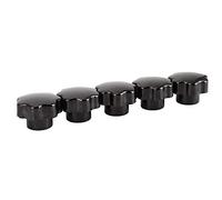 BAFOVY Écrous Poignée de Bouton 5 Pièces Poignée de Serrage de Bouton 7 Étoiles avec Noyau en Plastique Technique et Laiton 50mm pour Machines-Outils Équipement Industriel Remplacement de Serrage