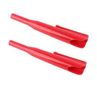 BAFOVY Lot de 2 Cache-crayons de Charpentier, Cache-crayon en ABS avec Clip, crayon à Long Nez pour le Travail du Bois, Poignée Antidérapante, Pare-poussière, Transport de Poche pour Charpentiers