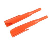 BAFOVY Lot de 2 Cache-crayons de Charpentier, Cache-crayon en ABS avec Clip, crayon à Long Nez pour le Travail du Bois, Poignée Antidérapante, Pare-poussière, Transport de Poche pour Charpentiers