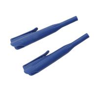 BAFOVY Lot de 2 Cache-crayons de Charpentier, Cache-crayon en ABS avec Clip, crayon à Long Nez pour le Travail du Bois, Poignée Antidérapante, Pare-poussière, Transport de Poche pour Charpentiers