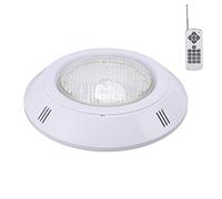 BAFOVY Lumières LED de Piscine, ABS PC RGB Lumières sous-Marines AC12 V IP68 Télécommande Haute Transmission 50 000 H pour Piscine, Aquarium, Hôtel, éclairage de (18W)