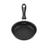 BAFOVY Mini Poêle à Frire Portable pour œufs, Cuisinière de Cuisine Légère en Fer Pur 4.72 Pouces, Idéale pour les Repas en Famille