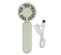 BAFOVY Mini Ventilateur Portatif Rechargeable, Ventilateur USB Pliable Portable avec un Fort Flux D'air, Moteur sans Balais à 3 Vitesses pour les Voyages, le Camping et la Plage (148 * 51*Ahm)