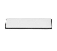 BAFOVY Pierre à Aiguiser 8000 Pierre à Aiguiser en Jade Blanc Naturel avec Base en Caoutchouc 200 X 50 X 12 Mm Affûtage à l'eau pour Cuisine, Restaurant, Chefs Cuisiniers à Domicile