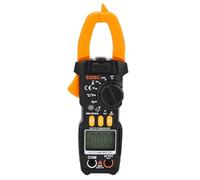 BAFOVY Pince Multimètre Numérique ABS, 6000 Points, TRMS NCV VFD, Tension AC DC, Courant, Température, Test pour la Maison, l'automobile, le Dépannage électrique Industriel