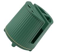 BAFOVY Porte-couteau Rotatif Multifonctionnel en Plastique, Planche à Découper de Cuisine, Support de Rangement pour Couteaux 21,6 X 19,8 Cm, Plateau de Vidange Rotatif à 360 Degrés, Conception