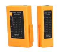 BAFOVY Testeur de Câble Réseau Testeur de Câble ABS RJ45 avec Interface Multimédia HD Vérification à Distance Divisée de 100 M Crossover Court pour les Techniciens Informatiques du Bureau à Domicile
