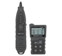 BAFOVY Testeur de Câble Réseau, Traqueur de Fil Multifonction ABS avec Test PoE, Distance de Défaut de 200 M, Mesure de la Longueur de Câble, Flash de Moyeu, NCV, pour les Ingénieurs de Câblage et la