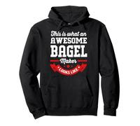 Bagel Maker Bakery Jewish Bread Baker Sweat à Capuche