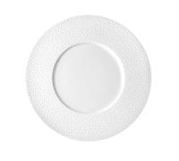 BAGHERA Assiette Plate Médard de NOBLAT D27 Porcelaine Blanche