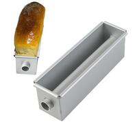 Bagiaope Moule À Cake avec Insert | Moule À Gâteau Rectangulaire avec Tube Amovible | Revêtement pour GâteauPain, Moules À Brioche pour Et De Viande