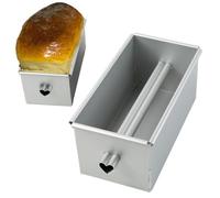 Bagiaope Moule À Cake avec Insert | Moule À Gâteau Rectangulaire avec Tube Amovible | Revêtement pour GâteauPain, Moules À Brioche pour Et De Viande