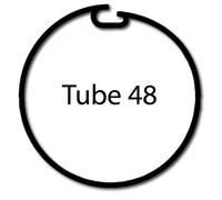 Bague adaptation moteur Somfy LS40 Tube 48
