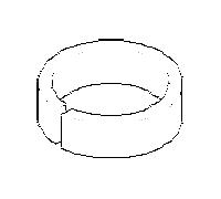 bague coulissante Dornbracht 15,3 x 2000 x 4 09141502790 10x60x5