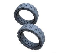 Bague de pour roue pour en caoutchouc pour T20 Pro pour t10 Bague(2pcs) | Matériau caoutchouc gris, résistance à l'usure, réduit le pour bruit, pour capture pour efficace pour la poussière