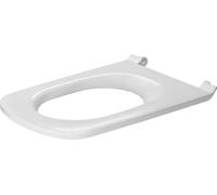Bague de siège de WC Duravit DuraStyle Vital, version étendue, charnières en acier inoxydable, 0062510000