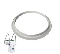 Bague d'écumoire pour piscines creusées | Pièces de rechange pour skimmer,Support externe interne pour piscine