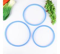 Bague d'étanchéité Autocuiseur Silicone 22cm Joint de Rechange pour Cocotte Minute Silit Sicomat Classic pour t-plus Pièce Détachée Cuisine(Blue 6 Quarts)