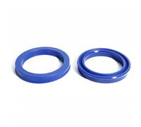 Bague d'étanchéité for cylindre hydraulique UN UHS U Type PU, 2 pièces, ID 31.5-38mm ou cylindres hydrauliques, tiges de levage(80x100x15mm)