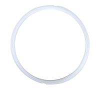 Bague d'étanchéité Secure en Silicone pour marmite d'autocuiseur, accessoire de bague d'étanchéité de qualité alimentaire pour outil de pression de joint en caoutchouc (6Qt White)