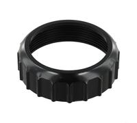 Bague filetée compatible avec les modèles de pompe de pré-filtre SPS100 SPS75 SPS50 Écrou Union anti-fuite Insert transparent Installation facile sans outil Noir (1 pièce)
