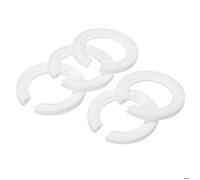 Bague réductrice de lampe SOURCING MAP 10Pcs E27 à E14 Lampe Ombre Support Anneau Convertisseur pour Appareil éclairage Blanc