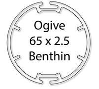 Bagues moteur Nice 45 mm tube ogive 65 Benthin - 515.16500