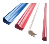 Fellowes Baguettes de reliure manuelle 9-12 mm - Transparent - Boîte de 50