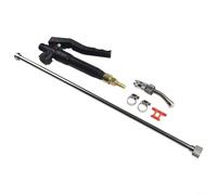 Baguette d'arrosage de jardin de 73 cm de rechange pour lance pulvérisateur réglable, baguette pulvérisateur en acier avec pointe en laiton de 0,95 cm, pour jardins, vergers, ceintures de verdure