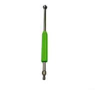 Baguette de nettoyeur haute pression en acier inoxydable avec buse de pulvérisation rotative réglable, pointe pivotante à 360 degrés pour un nettoyage à grande portée, poteau d'extension pour terrasse