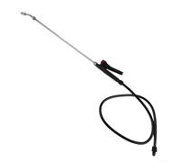 Baguette de pulvérisation avec connecteur fileté de 18 mm avec corps en acier inoxydable, conçue pour une utilisation à long terme en extérieur et en intérieur (58 cm)