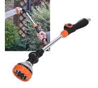 Baguette de Pulvérisation de Jardin Ergonomique, Antidérapante, ABS TPR, Multifonctionnelle, 8 Modèles, Tuyau Injuste pour Agriculture