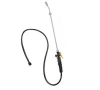 Baguette De Pulvérisation De Rechange, Lance de Pulvérisateur, Buse Réglable de 73,7 cm avec Gâchette de Verrouillage, Baguette et Tuyau en Acier Inoxydable (A)
