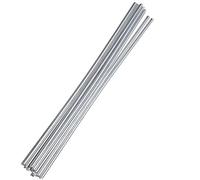 Baguette de soudage TIG en aluminium, tiges fourrées flux, baguettes 1,6 mm diamètre 2, paquet 10 pièces for le cuivre, l'aluminium, l'acier inoxydable et fer(2.0mm)