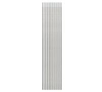 Baguette De Soudure 10 pièces WC20 175mm 1/1.6/2/2.4/3/3.2/4mm tête grise électrode de tungstène cérium accessoires de soudage TIG baguettes de soudage à l'arc argon(1.6mm)