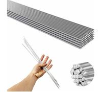 Baguette de Soudure, 50 pièces électrodes de soudage soudure en aluminium à basse température de 2,0 mm - Tiges de soudure faciles