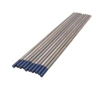 Baguette De Soudure Baguettes de soudage en tungstène Tig WL15 WES WC20 WP WY20 WT20 WZ8 WL20 Électrode Wolfram(WY20 Blue,2.4x150mm 10pcs)