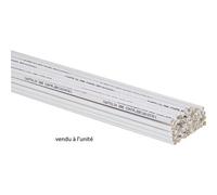 Baguette métal d'apport enrobé SBE (BROX) pour soudure - longueur 3 m - diamètre 3 mm - 73340F 30 CASTOLIN