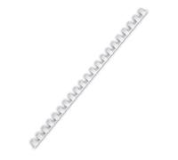 Baguette reliure 21 anneaux 12 mm blanche - Boîte de 100