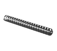 Baguette reliure 21 anneaux 28 mm noire - Boîte de 50