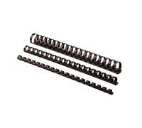 Baguette reliure à anneaux plastique 22 mm Fellowes - Boite de 50