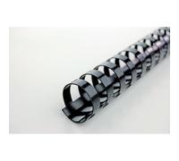 Baguette reliure anneaux plastique CombBind 12 mm - Boîte de 100