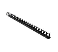 Baguette reliure anneaux plastique Exacompta 10 mm - Boîte de 100