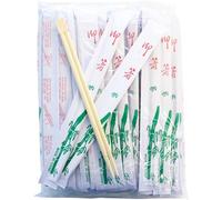 Baguettes en bambou Blanc (23cm) - 1 X 100 PCS