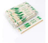 Baguettes jetables - Non spécifié - Lot de 200 Paires - Bambou naturel - 19.5 cm - Emballées individuellement