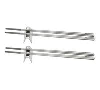 Baguettes NUOVA, set de 4 pc, argent, acier inoxidable, WMF